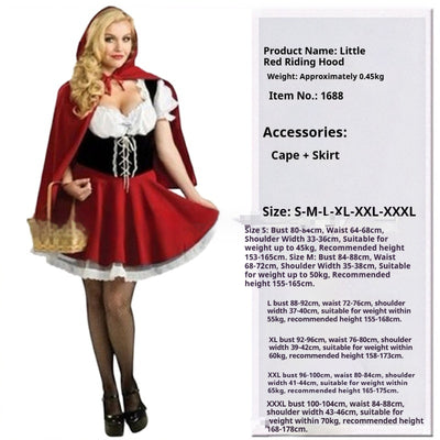 Disfraz de Caperucita Roja - Vestido de Fiesta Infantil - Image 7