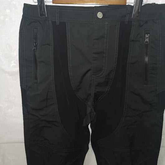Pantalones Casuales con Cierre Trasero y Costura de Nylon - Image 23