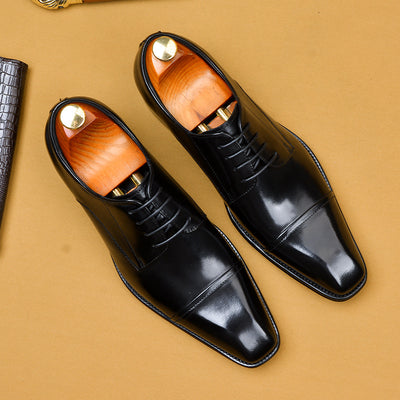 Zapatos Formales de Cuero Británico para Hombre