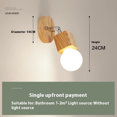 Lámpara LED de Pared con Espejo para Dormitorio - Diseño Creativo - Image 6