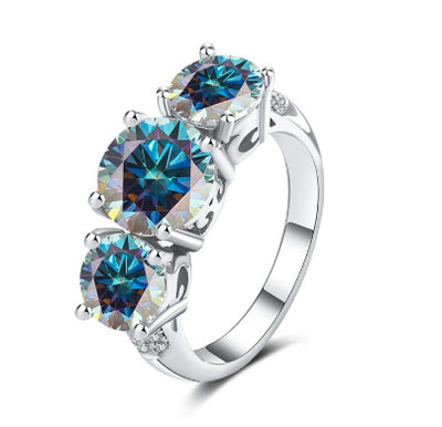 Anillo de Moissanita Sense Avanzado - Joya Elegante - Image 7