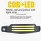 Linterna Frontal LED Recargable USB - Luz Potente con Sensor Automático