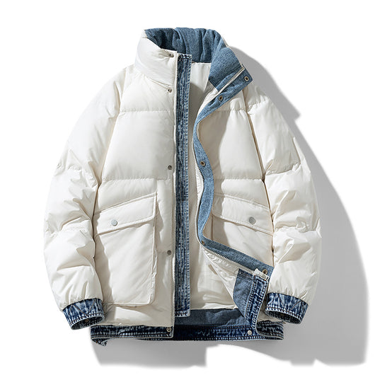 Chaqueta de Plumón Casual para Hombre - Abrigo de Invierno Premium - Image 9