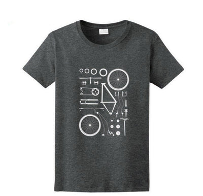 Camiseta Estampada de Manga Corta Unisex - Casual y Versátil - Image 12