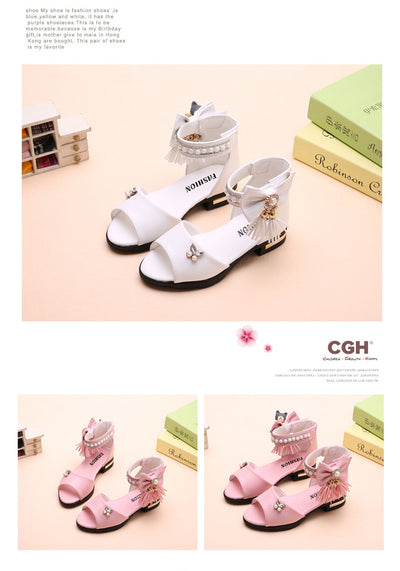 Sandalias Infantiles con Moño - Suela Suave y Flexible - Image 9