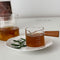 Vaso Medidor de Vidrio Italiano con Escala Integrada