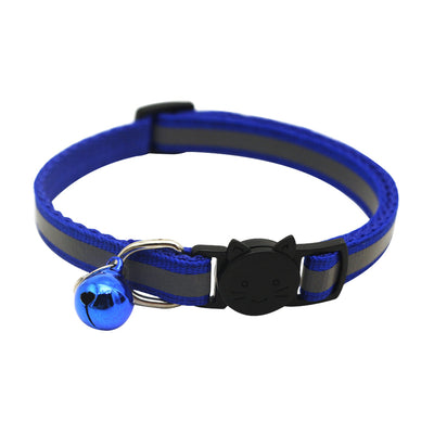 Collar Reflectante para Gatos con Campana y Diseño Colorido - Image 21