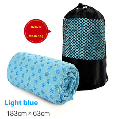 Toalla Antideslizante Absorbente de Yoga con Partículas de Agarre - Image 16
