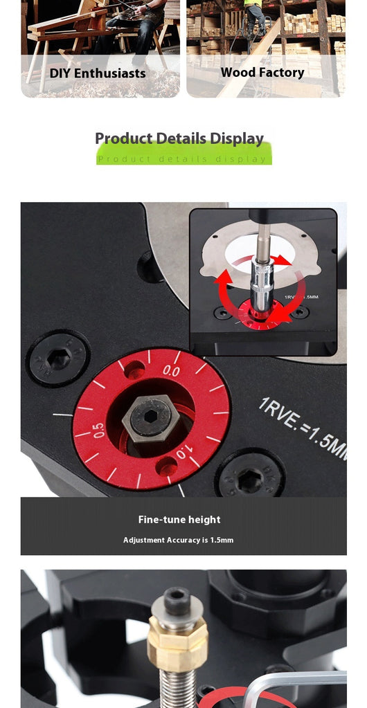 Fresadora Eléctrica para Chaflanes y Rebajes de Precisión - Image 11
