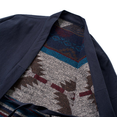 Chaqueta Acolchada de Algodón Estilo Étnico Retro para Hombre - Image 14