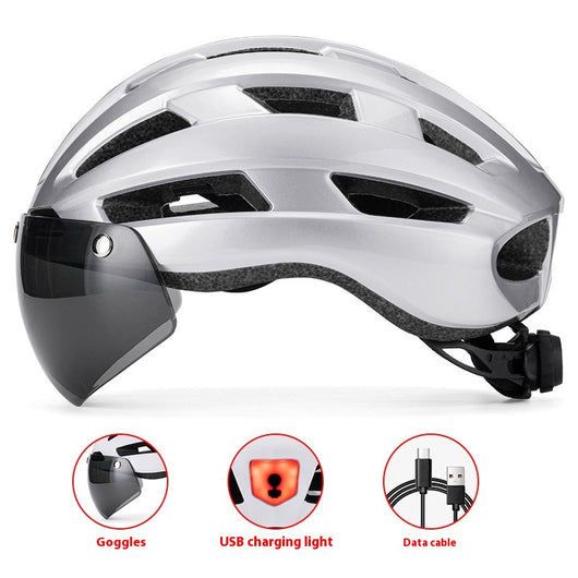 Casco Ciclista con Gafas Magnéticas y Lentes Fotocromáticas - Image 24