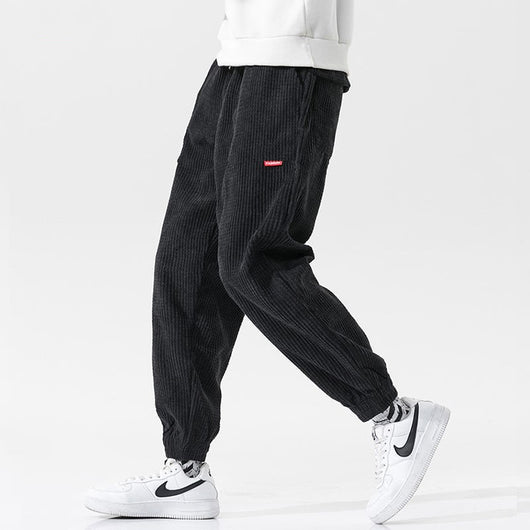 Pantalones Casuales Sueltos Estilo Hong Kong para Hombre - Image 2