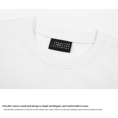 Camiseta Estampado Manzana Suelta Hombre - Diseño Casual Lovers - Image 8