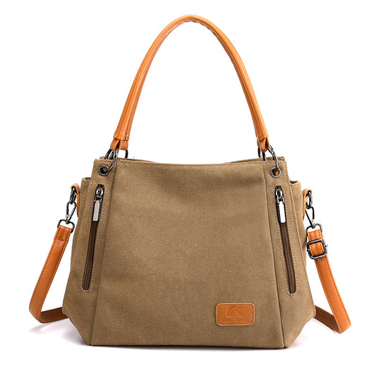 Bolsa de Lona Retro para Mujer - Bolso Grande Estilo Literatura y Arte - Image 3