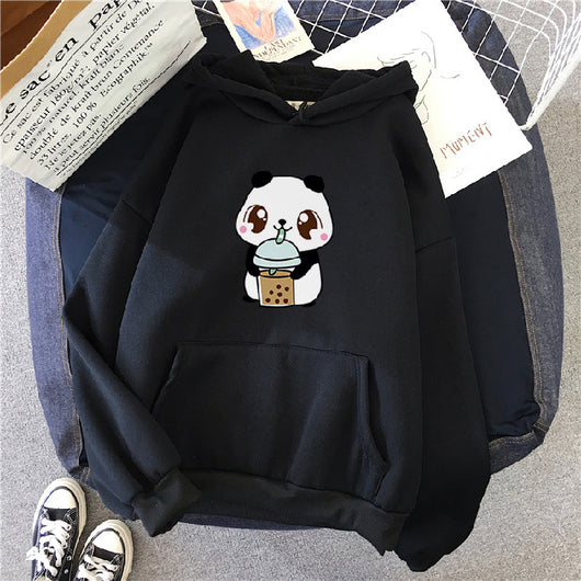 Sudadera Holgada Coreana con Capucha Lazy Style - Image 3