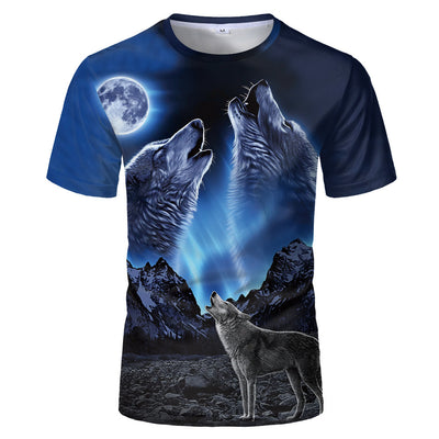 Playera Hombre Cuello Redondo Estampado 3D Digital Manga Corta - Image 16