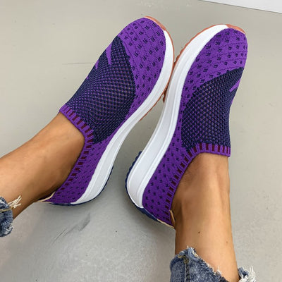 Zapatillas Deportivas Flyknit Transpirables con Cuña - Image 6