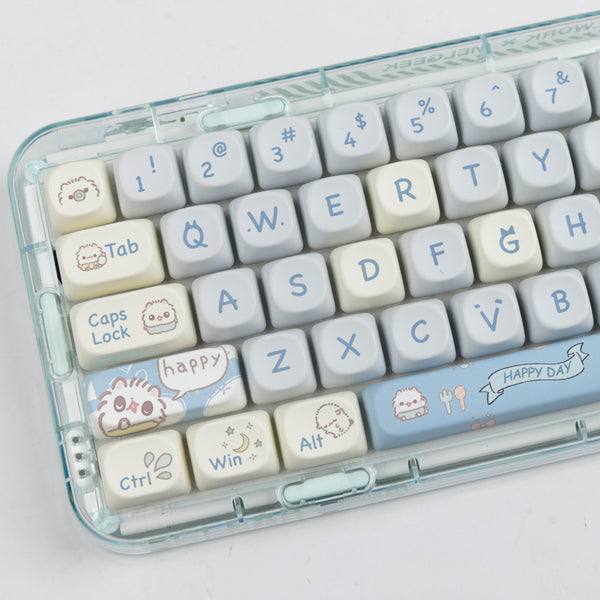 Keycap Gato Adorable MOA - Tecla Sublimada para Teclado Mecánico