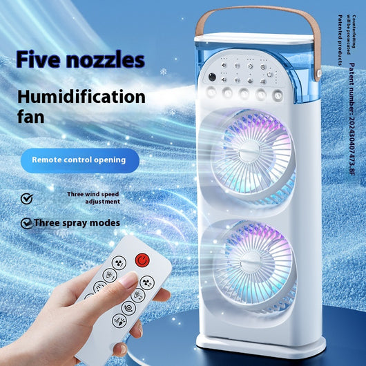 Ventilador Humidificador de Gran Capacidad con 5 Modos de Pulverización - Image 27