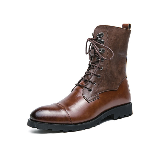 Botines Denim Locomotora con Cordones Otoño Invierno Negro - Image 5