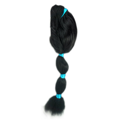 Peluca de Disfraz con Trenza Esponjosa y Accesorios para la Cabeza - Image 10