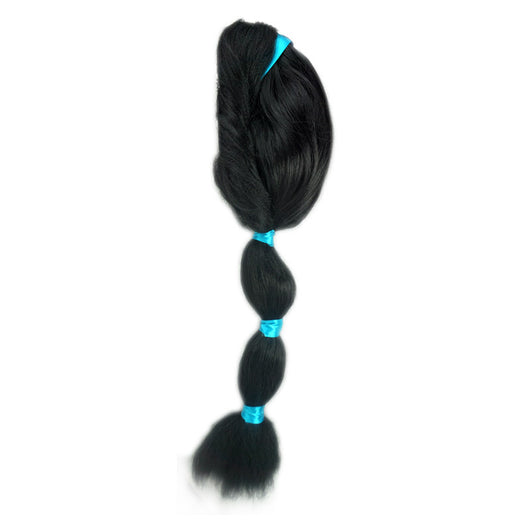 Peluca de Disfraz con Trenza Esponjosa y Accesorios para la Cabeza - Image 10
