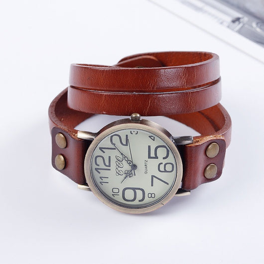 Reloj Retro Tres Círculos Unisex Casual - Image 13