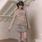 Blusa Retro Picante para Chica - Estilo Vintage Camel