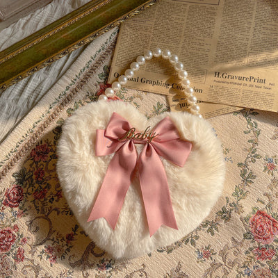 Bolso Crossbody Corazón Perla con Cadena - Image 12