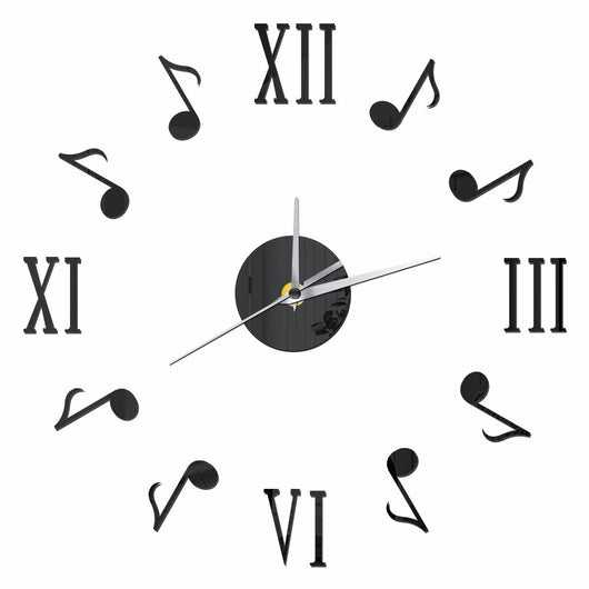 Reloj de Pared Espejo Acrílico Efecto Retro con Números Romanos - Image 5