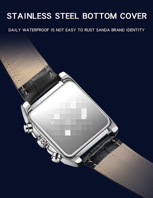 Reloj de Pulsera Needle Belt para Hombre - Cuarzo Elegante - Image 17