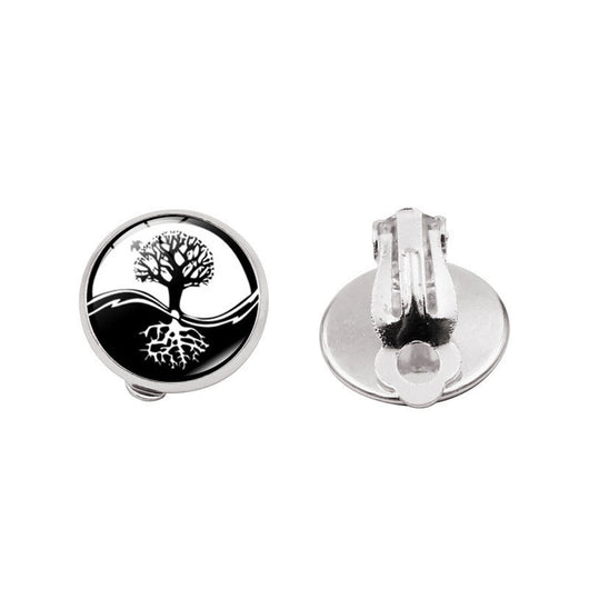 Aretes Árbol de la Vida con Gema Brillante - Image 12