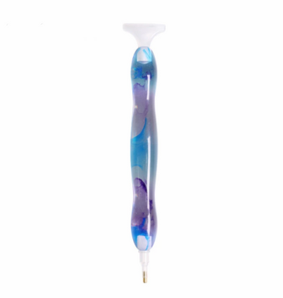 Bolígrafo de Perforación de Diamante Pulido con Pincel de Color