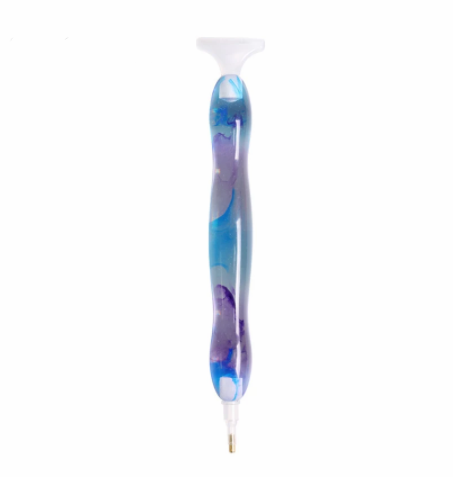 Bolígrafo de Perforación de Diamante Pulido con Pincel de Color