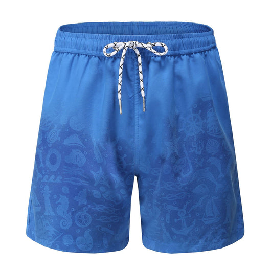 Shorts de Baño Hombre Talla Grande con Estampado Mágico Cambio de Color - Image 16
