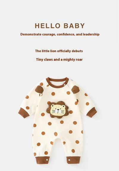 Conjunto de Regalo Bebé Suéter Tejido Pequeño León - Image 15