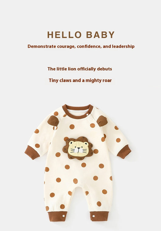 Conjunto de Regalo Bebé Suéter Tejido Pequeño León - Image 15