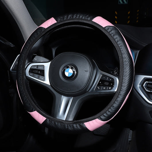 Funda de Volante de Cuero Elástica sin Aro - Image 20