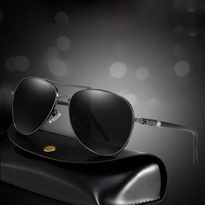 Gafas de Sol Polarizadas Fotocromáticas Aviador – Protección Día y Noche