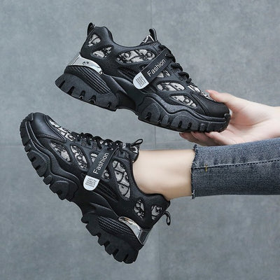 Zapatos Deportivos para Mujer Tipo Daddy Shoes - Malla Transpirable y Versátil - Image 10