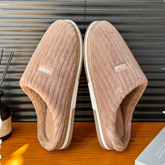 Pantuflas de Algodón Cálidas con Suela Antideslizante para Pareja - Image 15