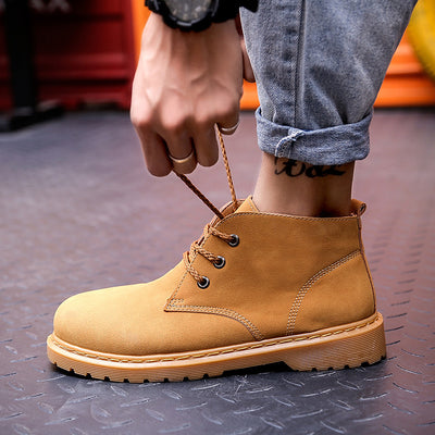 Botas Cortas Casuales para Hombre - Estilo Versátil y Moderno - Image 6