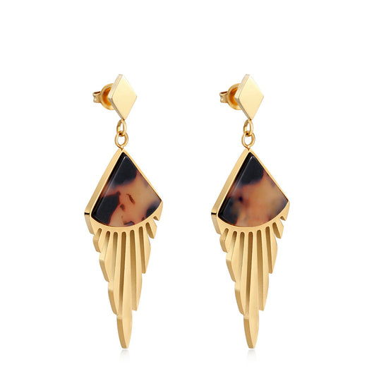 Aretes de Acero Inoxidable con Personalidad y Temperamento - Image 2