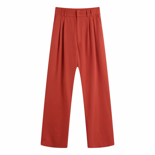 Pantalones Casuales Cintura Alta Efecto Reductor - Image 9