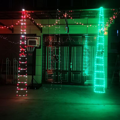 Escalera LED Navideña Impermeable para Decoración Exterior - Image 15