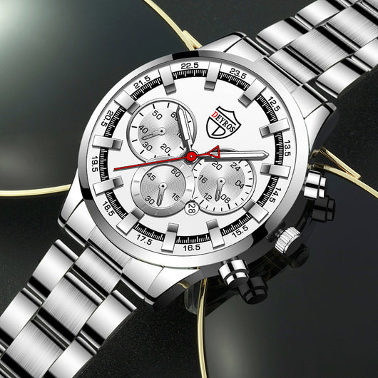 Reloj de Cuarzo Luminoso para Hombre - Elegancia Empresarial - Image 41