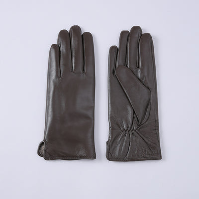 Guantes Térmicos de Cuero con Forro Polar para Mujer - Image 3