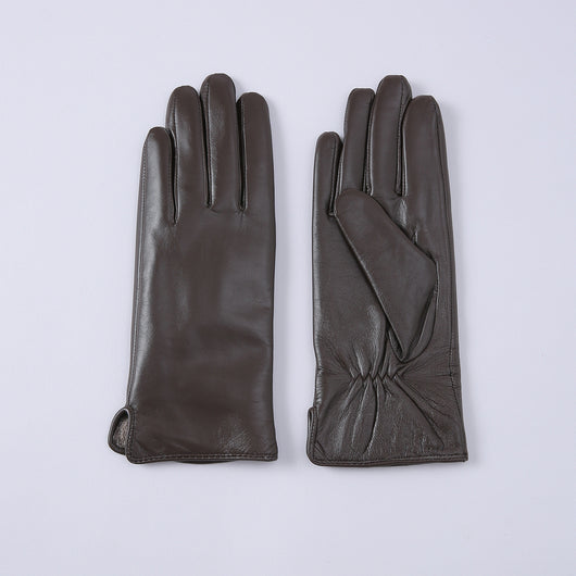 Guantes Térmicos de Cuero con Forro Polar para Mujer - Image 3
