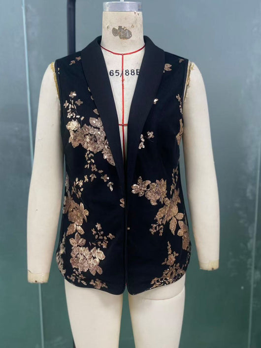 Chaleco Estampado sin Mangas para Mujer - Image 14