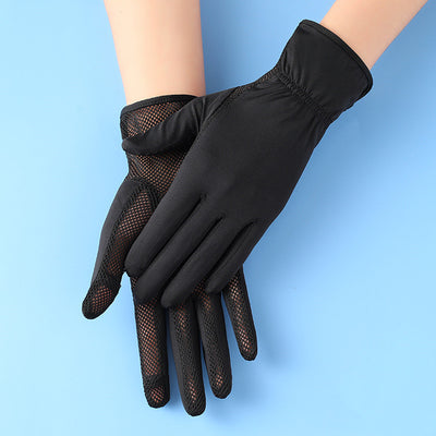 Guantes de Seda Helada con Protección Solar UV para Mujer - Image 21